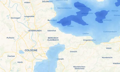 Regenradar Vorschaubild - Aktuelle Niederschläge in Herrenstrunden und Umgebung