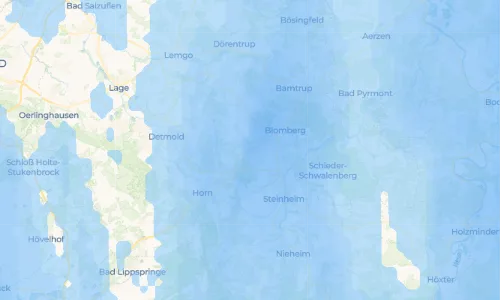 Regenradar Vorschaubild - Aktuelle Niederschläge in Herrentrup und Umgebung