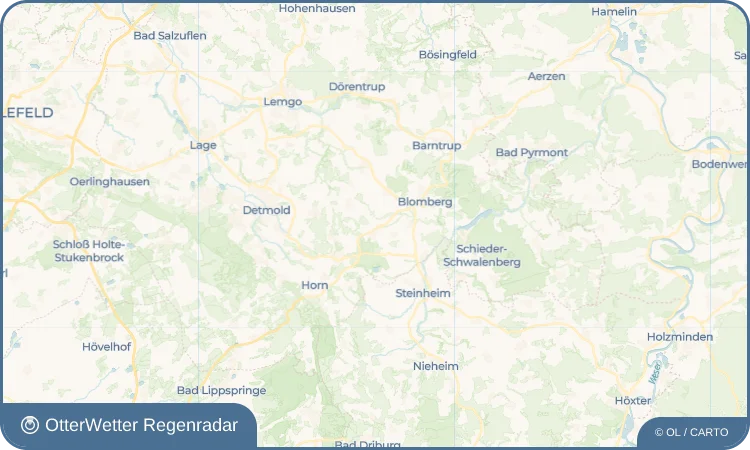 Wetter-Widget-Vorschau mit Vorhersagedaten für Herrentrup