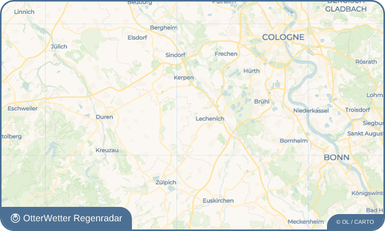 OtterWetter Regenradar-Widget Herrig