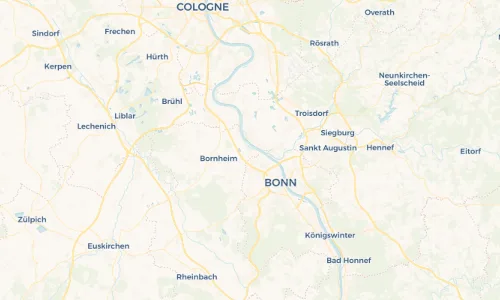 Regenradar Vorschaubild - Aktuelle Niederschläge in Hersel und Umgebung