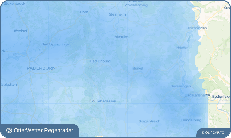 OtterWetter Regenradar-Widget Herste