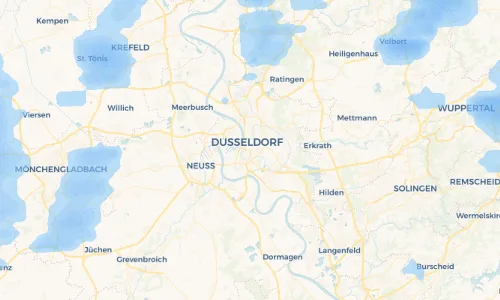 Regenradar Vorschaubild - Aktuelle Niederschläge in Herzoghöfe und Umgebung