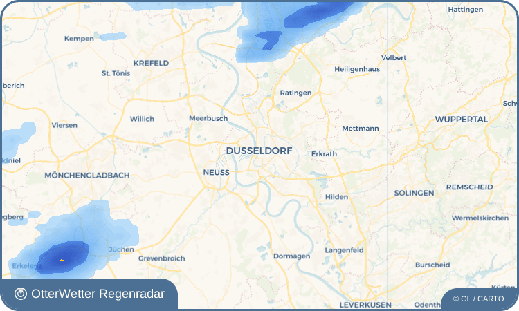 OtterWetter Regenradar-Widget Herzoghöfe