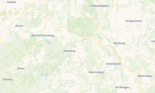 Regenradar Vorschaubild - Aktuelle Niederschläge in Hesperinghausen und Umgebung