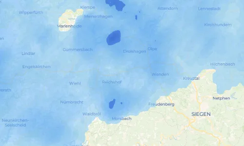 Regenradar Vorschaubild - Aktuelle Niederschläge in Hespert und Umgebung