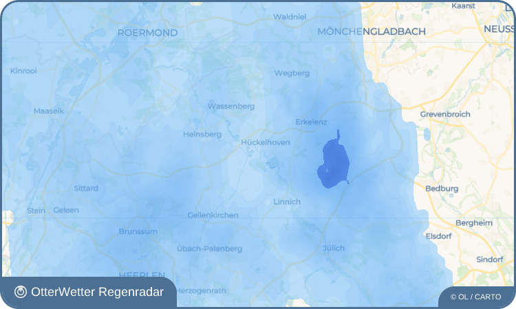 Widget-Vorschau für Hilfarth Wetter-Widget-Vorschau mit Vorhersagedaten für Hilfarth