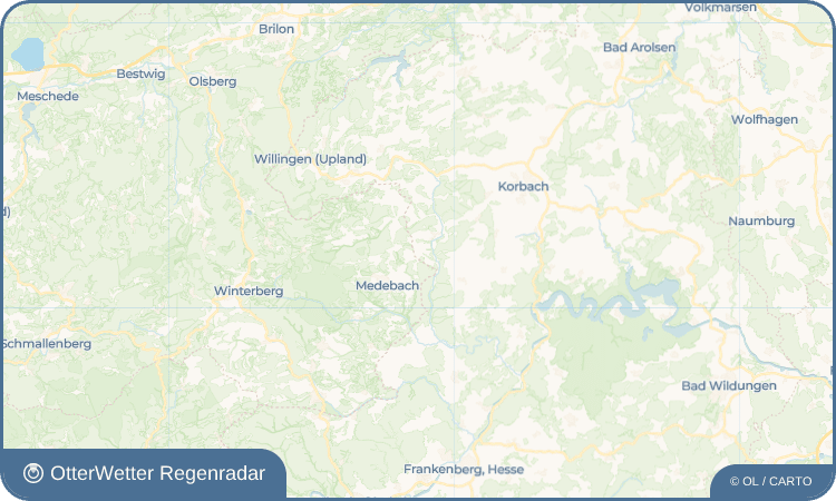 Widget-Vorschau für Hillershausen Wetter-Widget-Vorschau mit Vorhersagedaten für Hillershausen