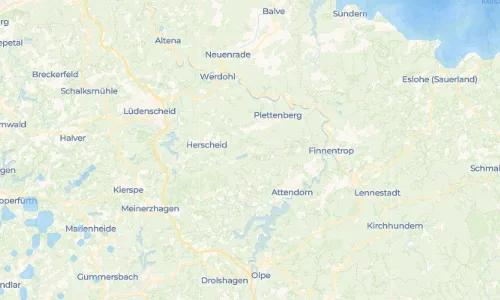 Regenradar Vorschaubild - Aktuelle Niederschläge in Himmelmert und Umgebung