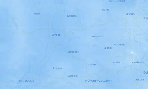 Regenradar Vorschaubild - Aktuelle Niederschläge in Hinsbeck und Umgebung