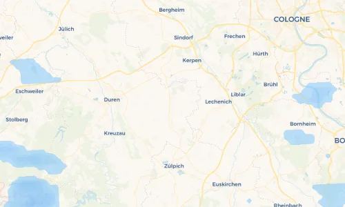 Regenradar Vorschaubild - Aktuelle Niederschläge in Hochkirchen und Umgebung