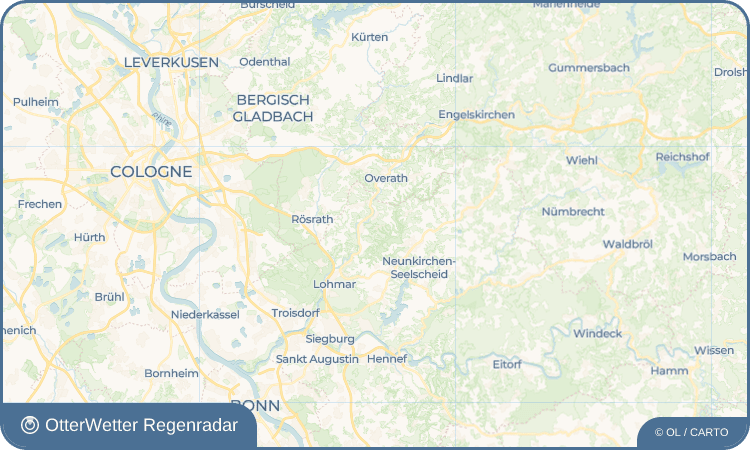 OtterWetter Regenradar-Widget Höffen