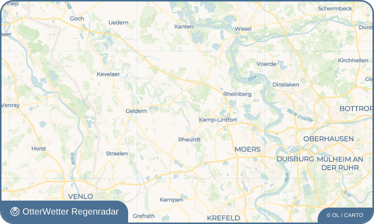 OtterWetter Regenradar-Widget Hoerstgen