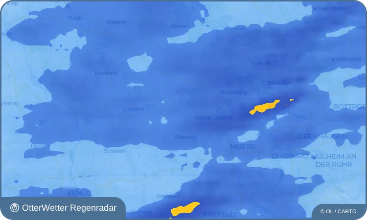 Widget-Vorschau für Hoerstgen Wetter-Widget-Vorschau mit Vorhersagedaten für Hoerstgen
