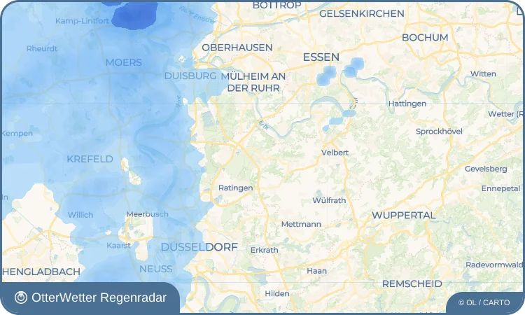Widget-Vorschau für Hösel Wetter-Widget-Vorschau mit Vorhersagedaten für Hösel