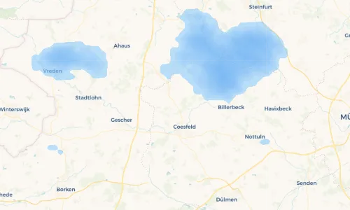 Regenradar Vorschaubild - Aktuelle Niederschläge in Höven und Umgebung