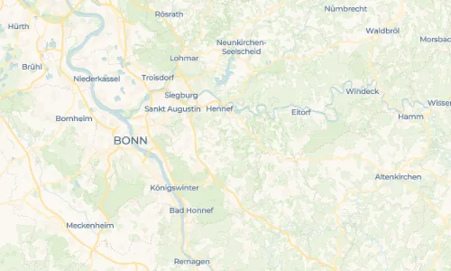 Regenradar Vorschaubild - Aktuelle Niederschläge in Hofen und Umgebung