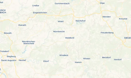 Regenradar Vorschaubild - Aktuelle Niederschläge in Hoff und Umgebung
