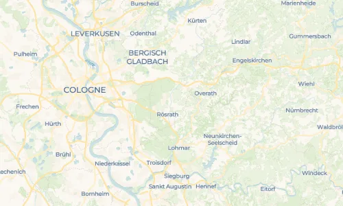 Regenradar Hoffnungsthal: aktuelle Niederschläge in Hoffnungsthal und Umgebung, Stand 26. Oktober 2026 um 3:00 Uhr