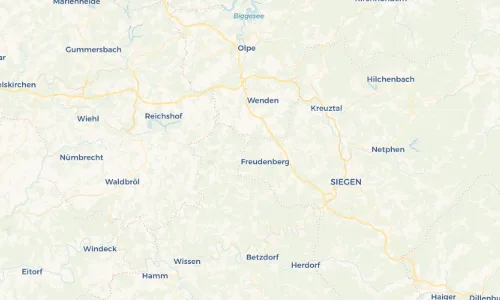 Regenradar Vorschaubild - Aktuelle Niederschläge in Hohenhain und Umgebung