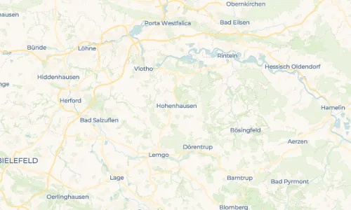 Regenradar Vorschaubild - Aktuelle Niederschläge in Hohenhausen und Umgebung
