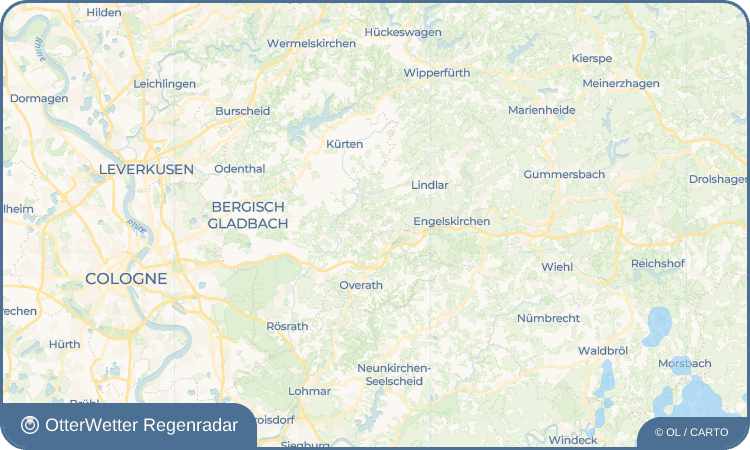 Wetter-Widget-Vorschau mit Vorhersagedaten für Hohkeppel