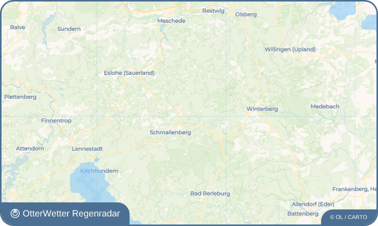 OtterWetter Regenradar-Widget Holthausen