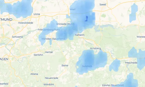 Regenradar Vorschaubild - Aktuelle Niederschläge in Holzen und Umgebung
