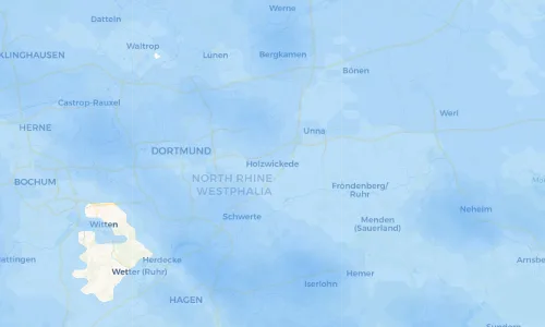 Regenradar Vorschaubild - Aktuelle Niederschläge in Holzwickede und Umgebung