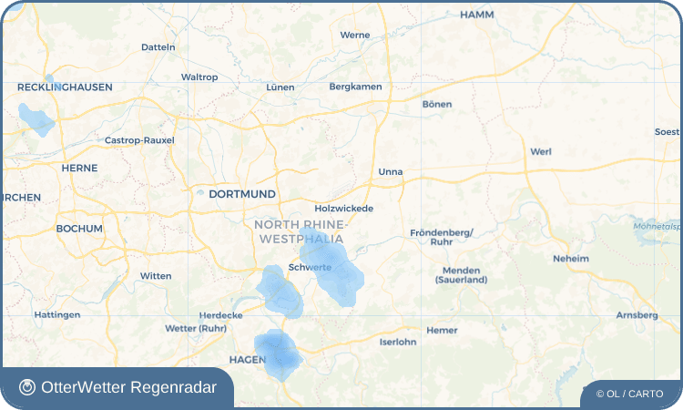 Wetter-Widget-Vorschau mit Vorhersagedaten für Holzwickede