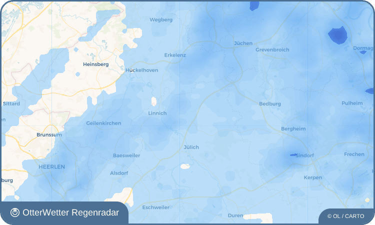 Widget-Vorschau für Hompesch Wetter-Widget-Vorschau mit Vorhersagedaten für Hompesch