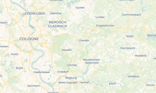 Regenradar Honrath: aktuelle Niederschläge in Honrath und Umgebung, Stand 26. Oktober 2026 um 11:30 Uhr