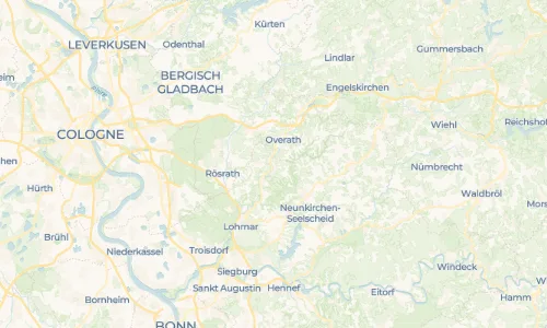 Regenradar Vorschaubild - Aktuelle Niederschläge in Honsbach und Umgebung