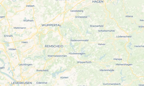 Regenradar Vorschaubild - Aktuelle Niederschläge in Honsberg und Umgebung