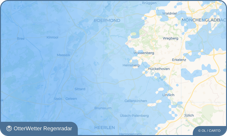 OtterWetter Regenradar-Widget Hontem