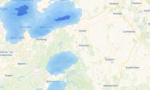 Regenradar Vorschaubild - Aktuelle Niederschläge in Horm und Umgebung