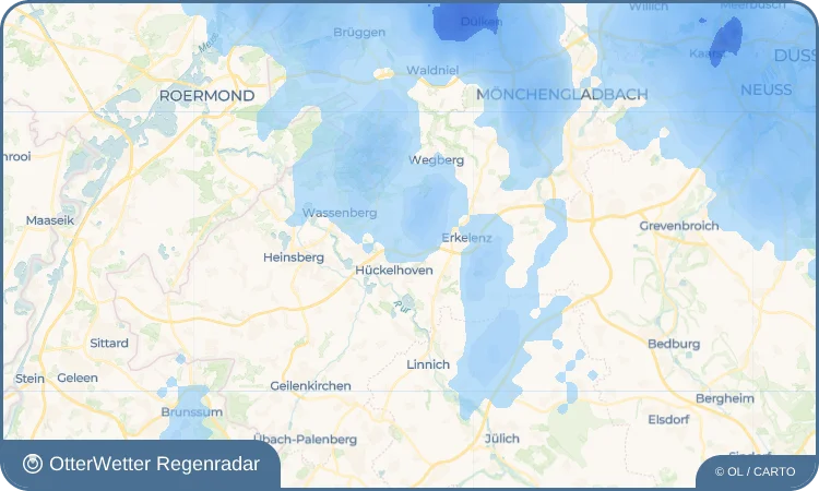 Widget-Vorschau für Houverath Wetter-Widget-Vorschau mit Vorhersagedaten für Houverath