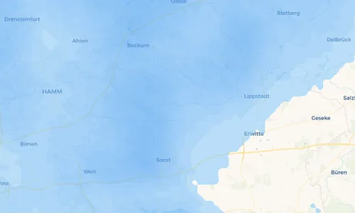 Regenradar Vorschaubild - Aktuelle Niederschläge in Hovestadt und Umgebung