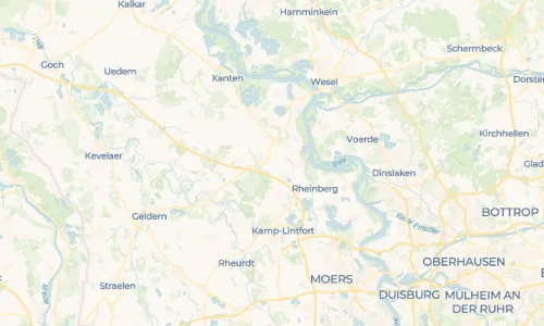 Regenradar Vorschaubild - Aktuelle Niederschläge in Huck und Umgebung