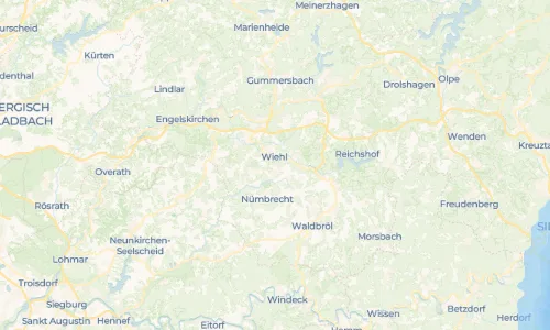 Regenradar Vorschaubild - Aktuelle Niederschläge in Hübender und Umgebung