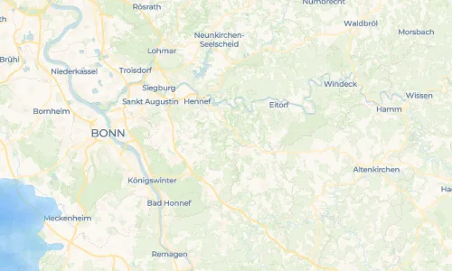 Regenradar Vorschaubild - Aktuelle Niederschläge in Hüchel und Umgebung