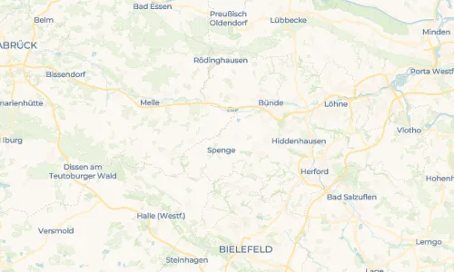 Regenradar Vorschaubild - Aktuelle Niederschläge in Hückerkreuz und Umgebung