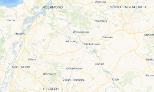 Regenradar Hülhoven: aktuelle Niederschläge in Hülhoven und Umgebung, Stand 20. Oktober 2026 um 21:25 Uhr