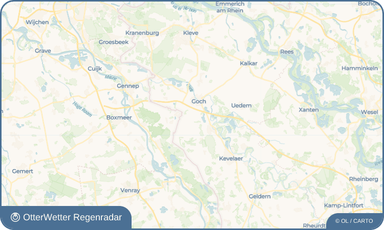 OtterWetter Regenradar-Widget Hülm