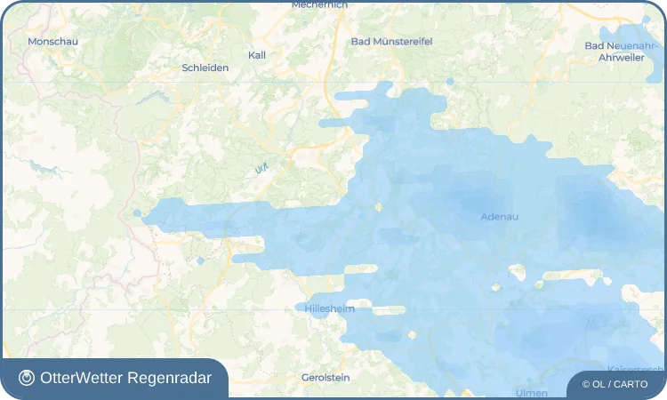 Wetter-Widget-Vorschau mit Vorhersagedaten für Hüngersdorf