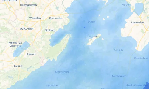 Regenradar Vorschaubild - Aktuelle Niederschläge in Hürtgen und Umgebung