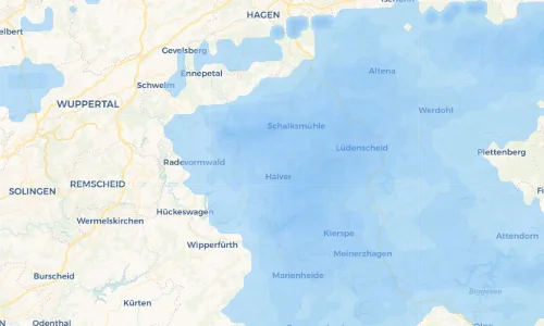 Regenradar Vorschaubild - Aktuelle Niederschläge in Hürxtal und Umgebung