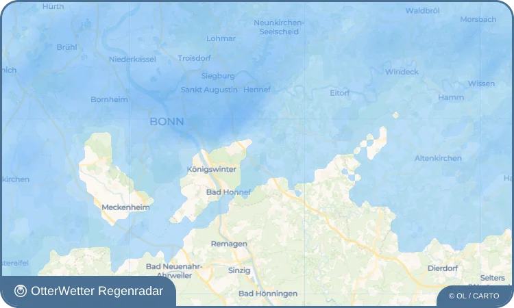 Widget-Vorschau für Hüscheid Wetter-Widget-Vorschau mit Vorhersagedaten für Hüscheid