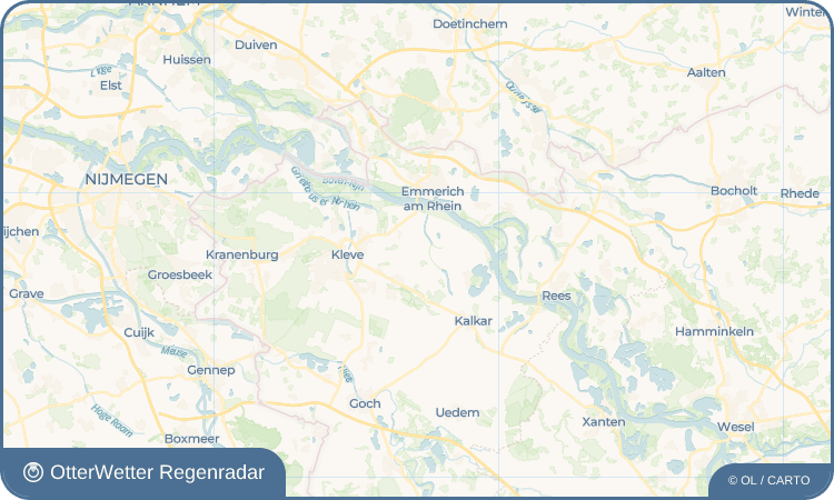 OtterWetter Regenradar-Widget Huisberden