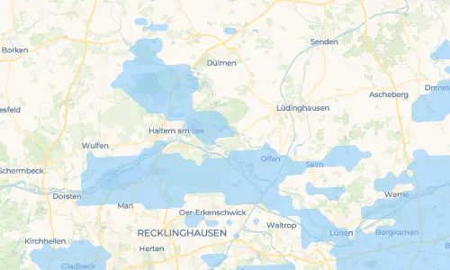Regenradar-Vorschau: aktuelle Niederschläge in Hullern und Umgebung